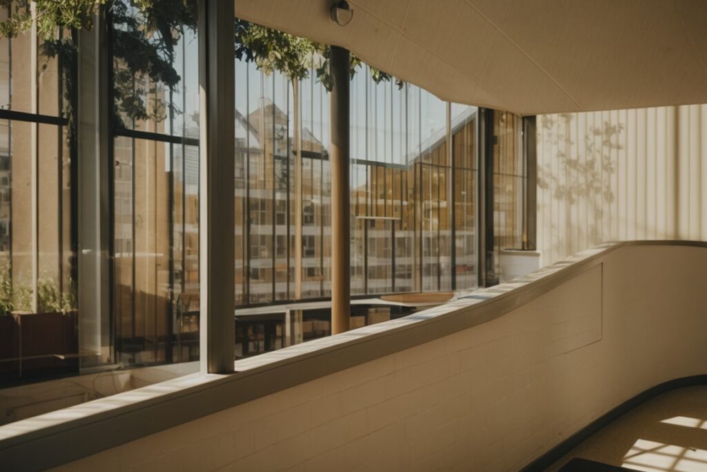 Oakland school interior with sun control window filmnavigationBar