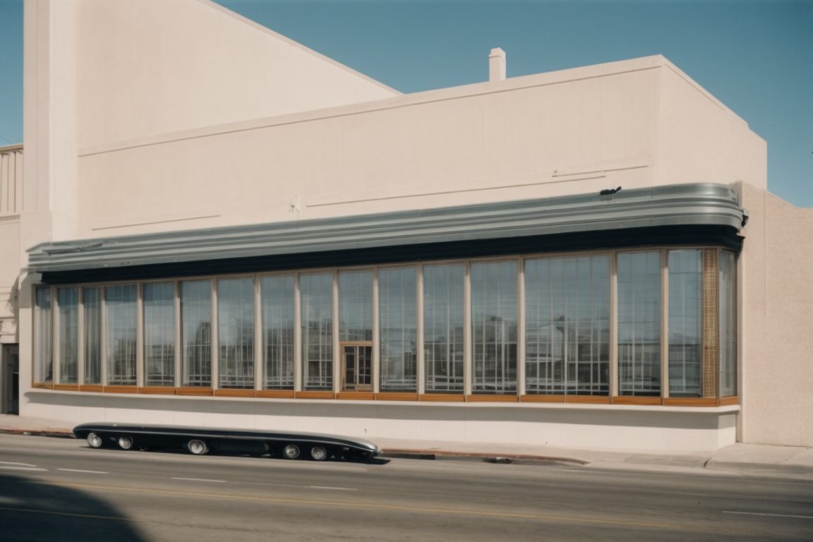 Historical building in Oakland with low-E glass windows